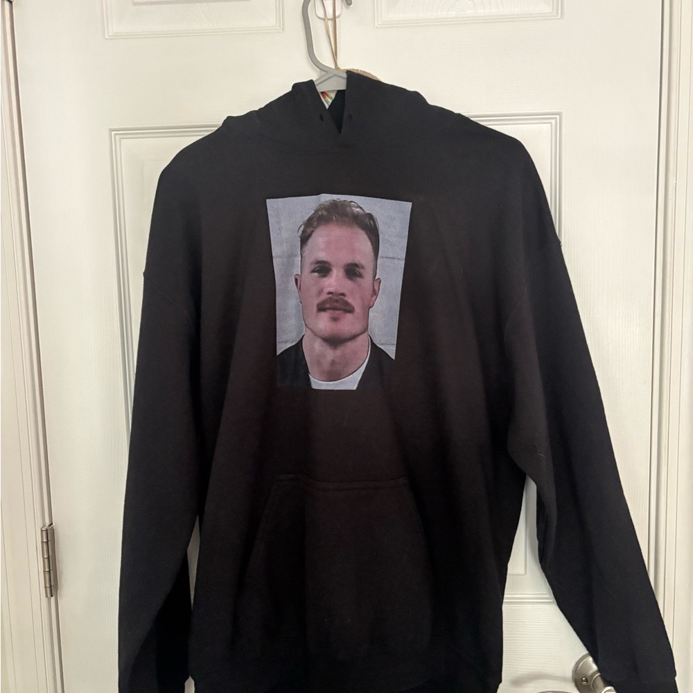 Zach Bryan Mugshot Graphic Hoodie